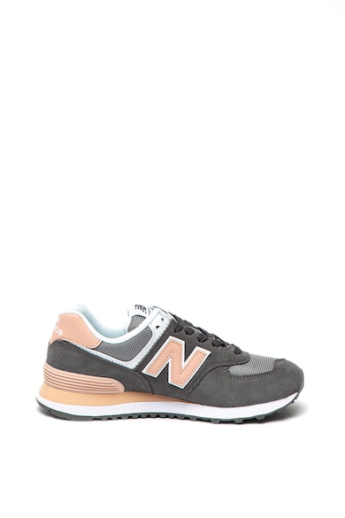 New Balance 574 Classics nyersbőr sneaker hálós anyagbetétekkel női