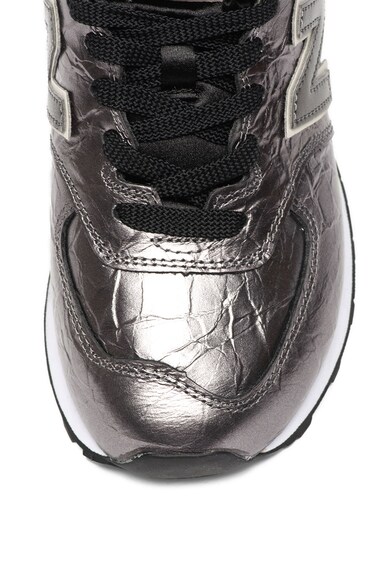 New Balance Спортни обувки 574 с ефект металик Жени