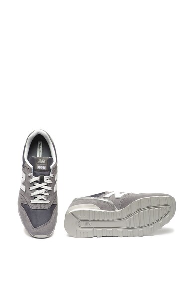 New Balance Pantofi sport de piele intoarsa, cu garnituri de plasa 996 Femei