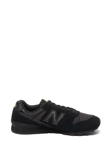 New Balance Pantofi sport de piele intoarsa si material textil, cu calapod lat 996 Femei