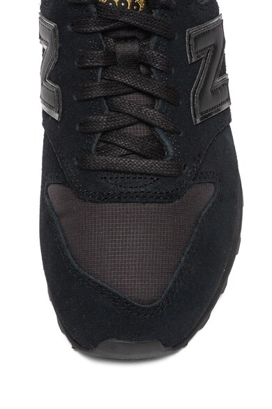 New Balance Pantofi sport de piele intoarsa si material textil, cu calapod lat 996 Femei