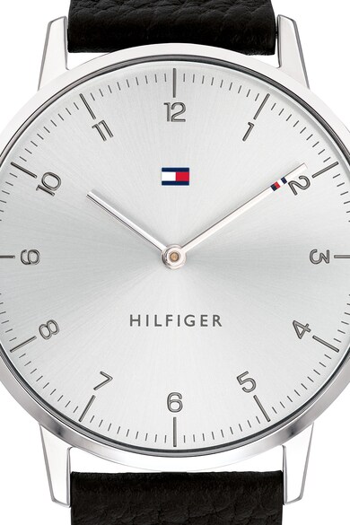 Tommy Hilfiger Cooper karóra bőrszíjjal férfi