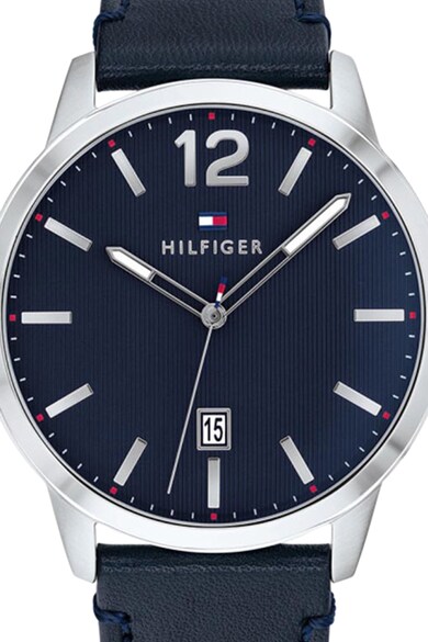 Tommy Hilfiger Karóra bőrszíjjal férfi