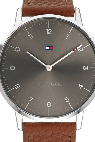 Tommy Hilfiger Cooper analóg karóra bőrszíjjal férfi