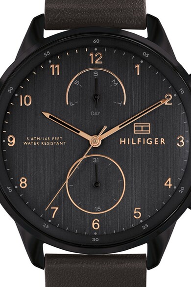 Tommy Hilfiger Ceas quartz cu o curea de piele Barbati