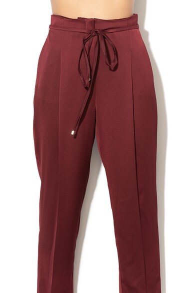 Marella Pantaloni straight fit, cu snur in talie Ondina Femei