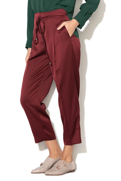 Marella Pantaloni straight fit, cu snur in talie Ondina Femei