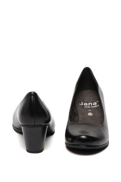 Jana Shoes Magas sarkú bőrcipő női