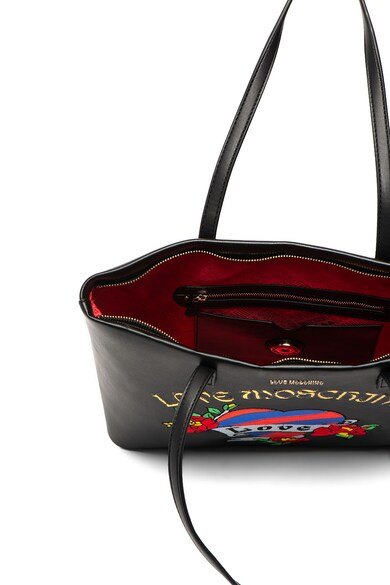 Love Moschino Geanta shopper cu aplicatii cu paiete Femei