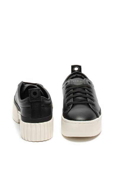 Diesel Merley bőr flatform sneaker női