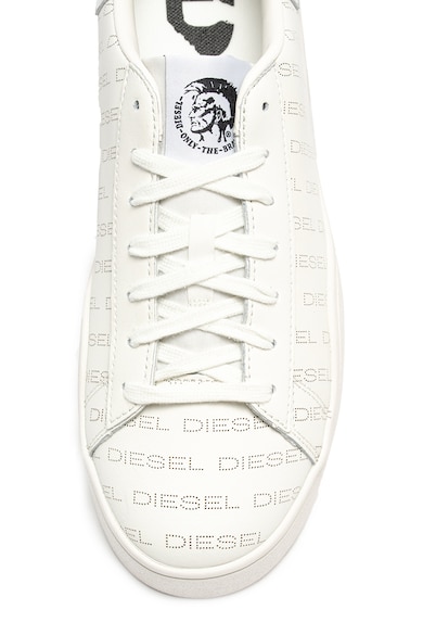 Diesel Кожени спортни обувки Clever с лого Мъже