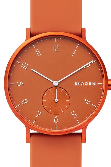 Skagen Унисекс часовник Aaren със силиконова каишка Жени
