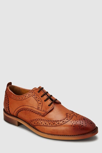 NEXT Pantofi brogue de piele Baieti