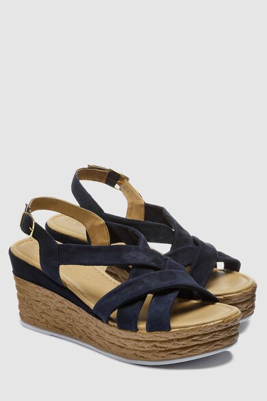 NEXT Sandale wedge de piele intoarsa Femei