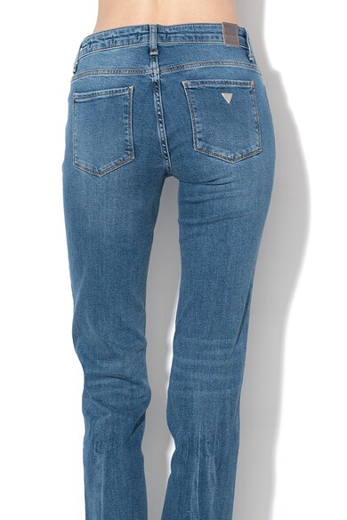 GUESS JEANS Blugi cu croiala dreapta si aspect decolorat Femei