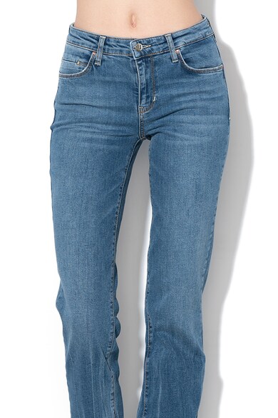 GUESS JEANS Blugi cu croiala dreapta si aspect decolorat Femei