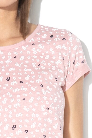 EDC by Esprit Tricou din bumbac organic cu imprimeu floral Femei