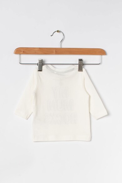 NAME IT Блуза от органичен памук с текстова щампа Момичета