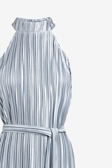 NEXT Pliszírozott ruha nyakba akasztós dizájnnal női