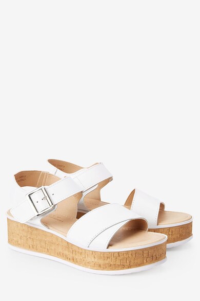 NEXT Sandale wedge de piele Femei