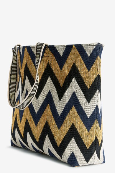 NEXT Shopper fazonú táska geometrikus mintával női