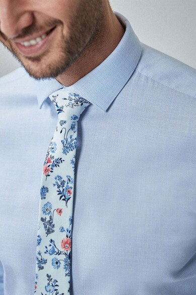 NEXT Szűk fazonú ingből és nyakkendőből álló szett férfi