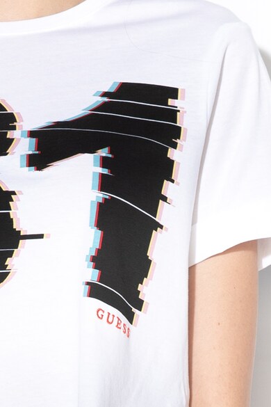 GUESS Домашна къса тениска с лого Жени