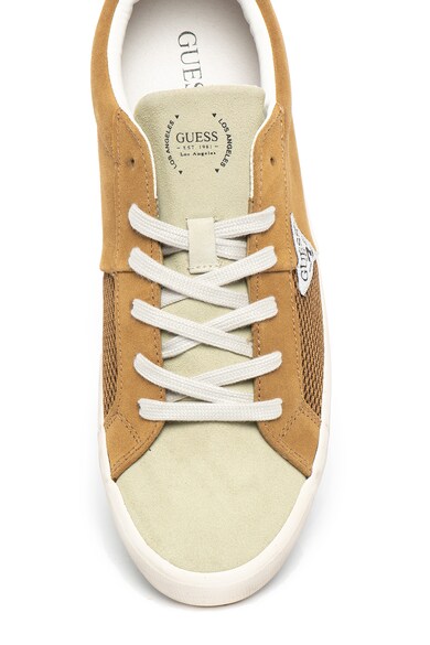 GUESS Nyersbőr sneaker hálós betétekkel férfi