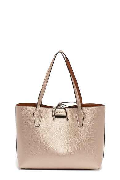 GUESS Geanta shopper reversibila de piele ecologica Bobbi Femei