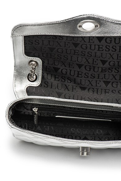 GUESS Geanta crossbody de piele, cu aspect matlasat Femei