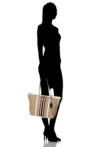 GUESS Vintage vászon és műbőr táska női