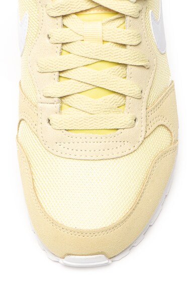 Nike Pantofi sport de piele intoarsa, cu insertii din material textil MD Runner 2 Femei