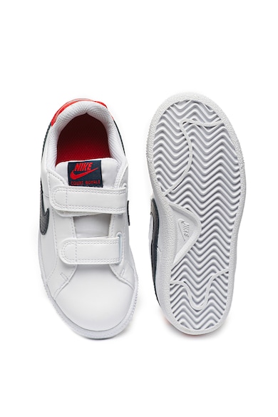 Nike Court Royale tépőzáras sneaker bőrrészletekkel Fiú