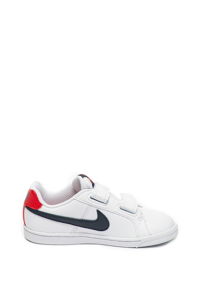 Nike Pantofi sport cu velcro si garnituri de piele Court Royale Fete