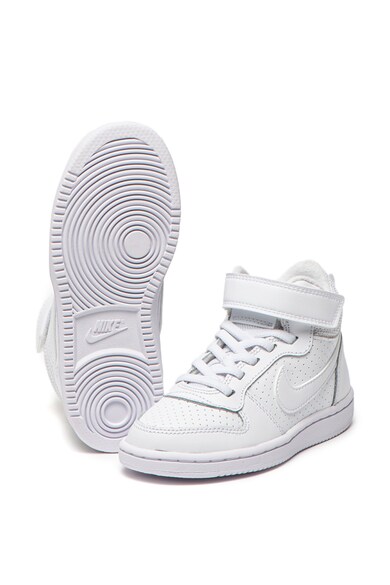 Nike Court Borough középmagas szárú sneaker bőrbetétekkel Fiú