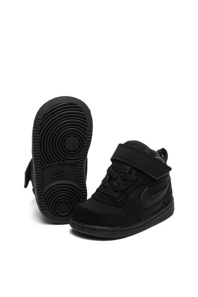 Nike Pantofi sport mid-high cu garnituri de piele Court Borough Baieti