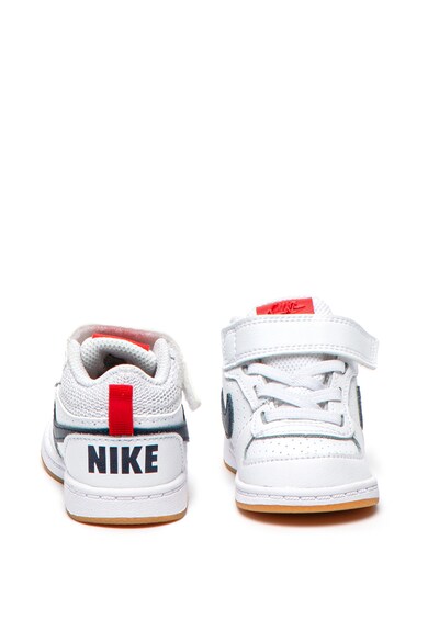 Nike Кожени спортни обувки Court Borough с лого Момичета
