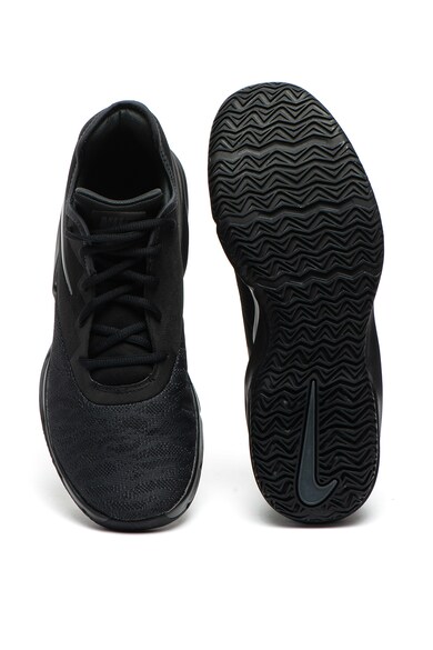 Nike Pantofi sport cu insertii tricotate, pentru baschet Air Max Infuriate III Barbati