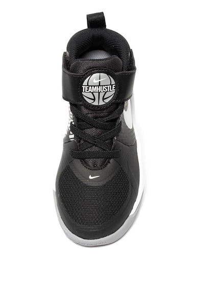 Nike Pantofi sport mid-high cu insertii de plasa Team Hustle Baieti