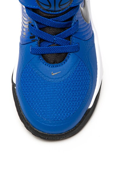 Nike Pantofi sport mid-high cu insertii de piele Team Hustle D 9 Baieti