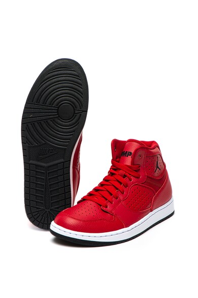 Nike Pantofi sport mid-high cu insertii de piele perforate Jordan Access Barbati