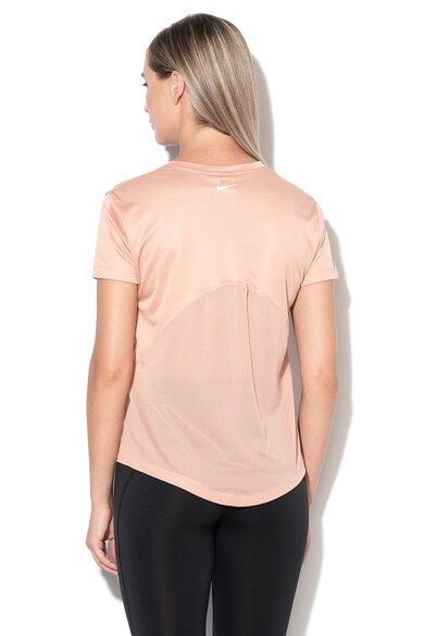 Nike Tricou cu insertie de plasa si Dri-Fit, pentru alergare Miller Femei