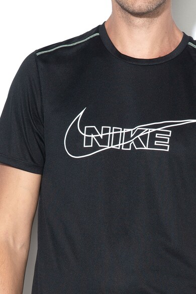 Nike Tricou de plasa, cu logo, pentru alergare Barbati