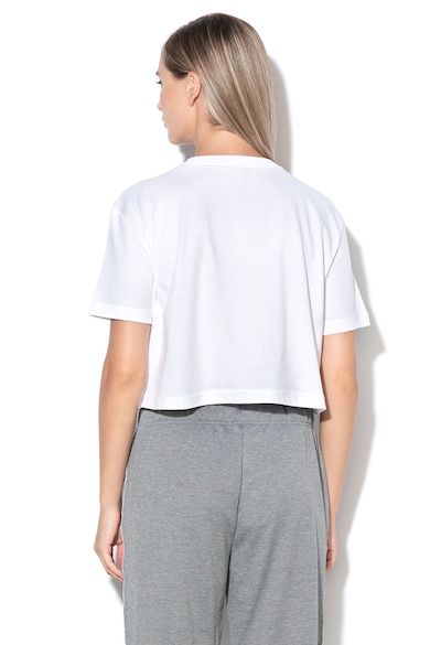 Nike Къса памучна тениска Essentials с лого Жени