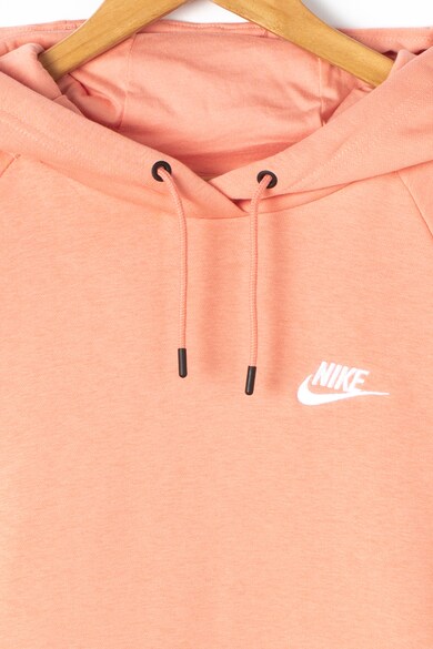 Nike Essential Plus Size kapucnis pulóver hímzett logóval női