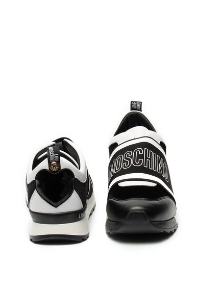 Love Moschino Pantofi sport slip-on cu logo Femei