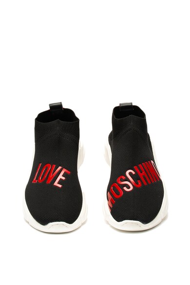 Love Moschino Magas szárú bebújós sneaker női