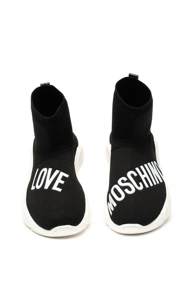 Love Moschino Bebújós logós sneaker női