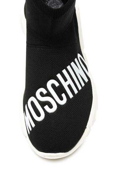 Love Moschino Pantofi sport fara inchidere, cu logo Femei