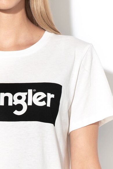 Wrangler Tricou din bumbac cu imprimeu logo Femei